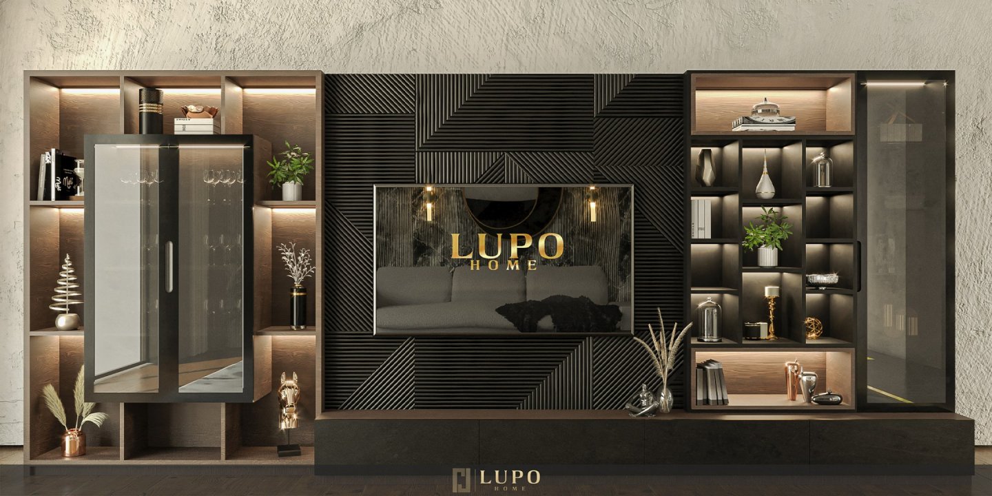 TV Ünitesi Dekorasyonu | Lupo Home - Masko